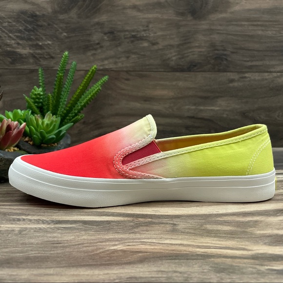 NIB Sperry Seaside Dip Dye Slip On Canvas Sneaker - Picture 5 of 12